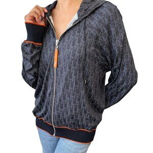 Christian Dior Vintage 2006 Trotter Monogram Flight Line Top Hoodie #40 [105643]